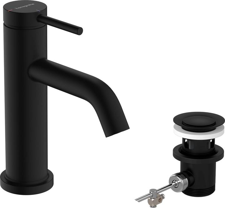 Productafbeelding hansgrohe Tecturis S miscelatore monocomando per lavabo 80 CoolStart a risparmio idrico+, sporgenza