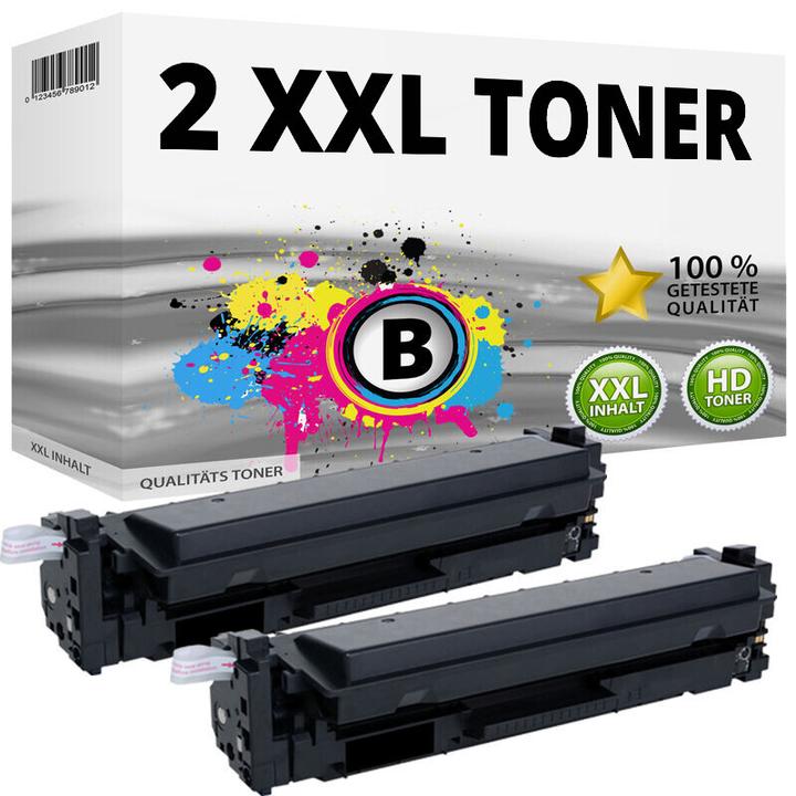 Actual product image Druckfuxx 2x XXL Toner für HP LaserJet M452dw M452dn M452nw M377dw M477fdn M477f