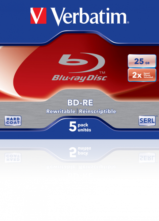 Immagine prodotto Verbatim Bd-Re (5 x)