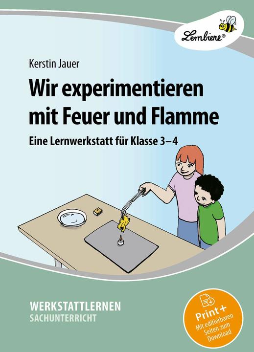 Produktbild Wir experimentieren mit Feuer und Flamme (Deutsch, Kerstin Jauer, 2024)