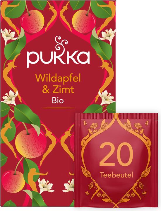 Pukka Thé pomme sauvage cannelle et cannelle (40 g)