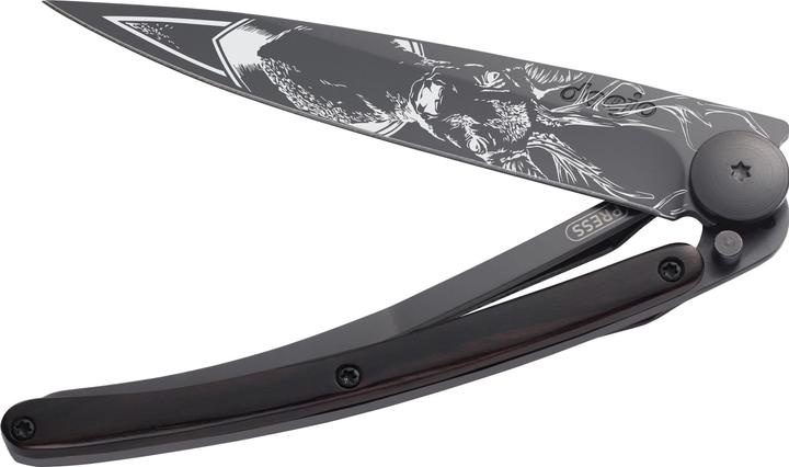 Immagine prodotto Deejo Coltello da tasca in ebano, cervo (9.50 cm)