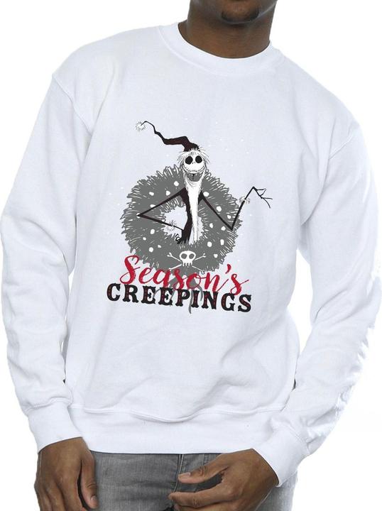Immagine prodotto Disney The Nightmare Before Christmas Seasons Creepings Wreath Felpa Uomo (5XL)