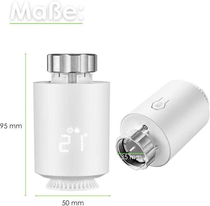 Actual product image Smart heating thermostat Zigbee