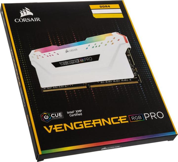 Productafbeelding Corsair Vengeance RGB Pro (2 x 8GB, 3600 MHz, DDR4 RAM, DIMM 288 pin)