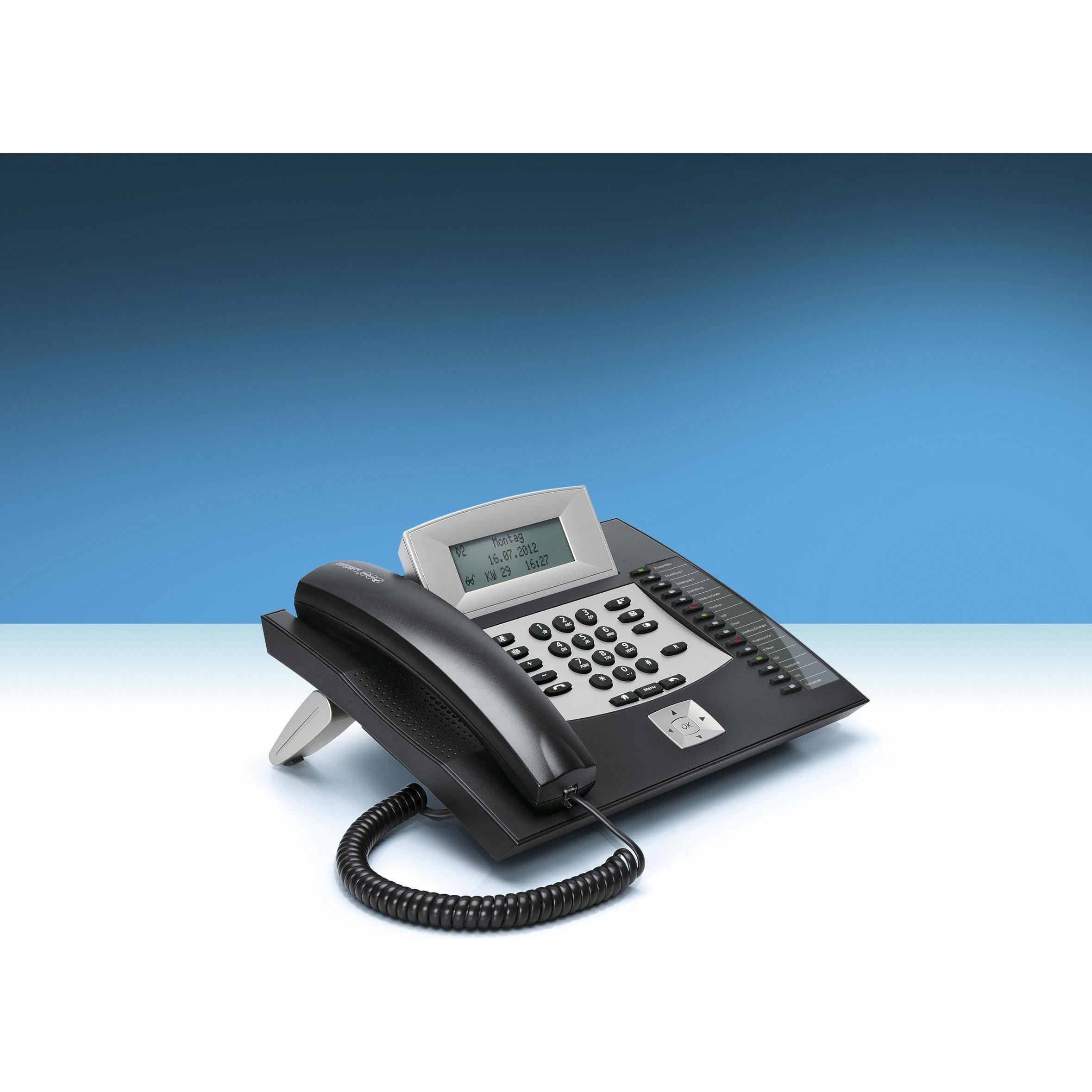 Auerswald COMFORTEL 1600 BLACK, Telefon, Schwarz