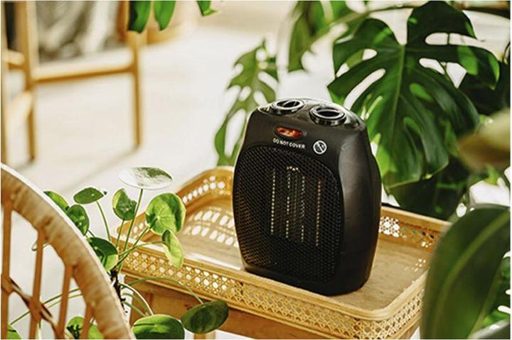 Actual product image Adler AD 7702 Indoor Stainless Steel Electric Space Heater Fan (1500 W)