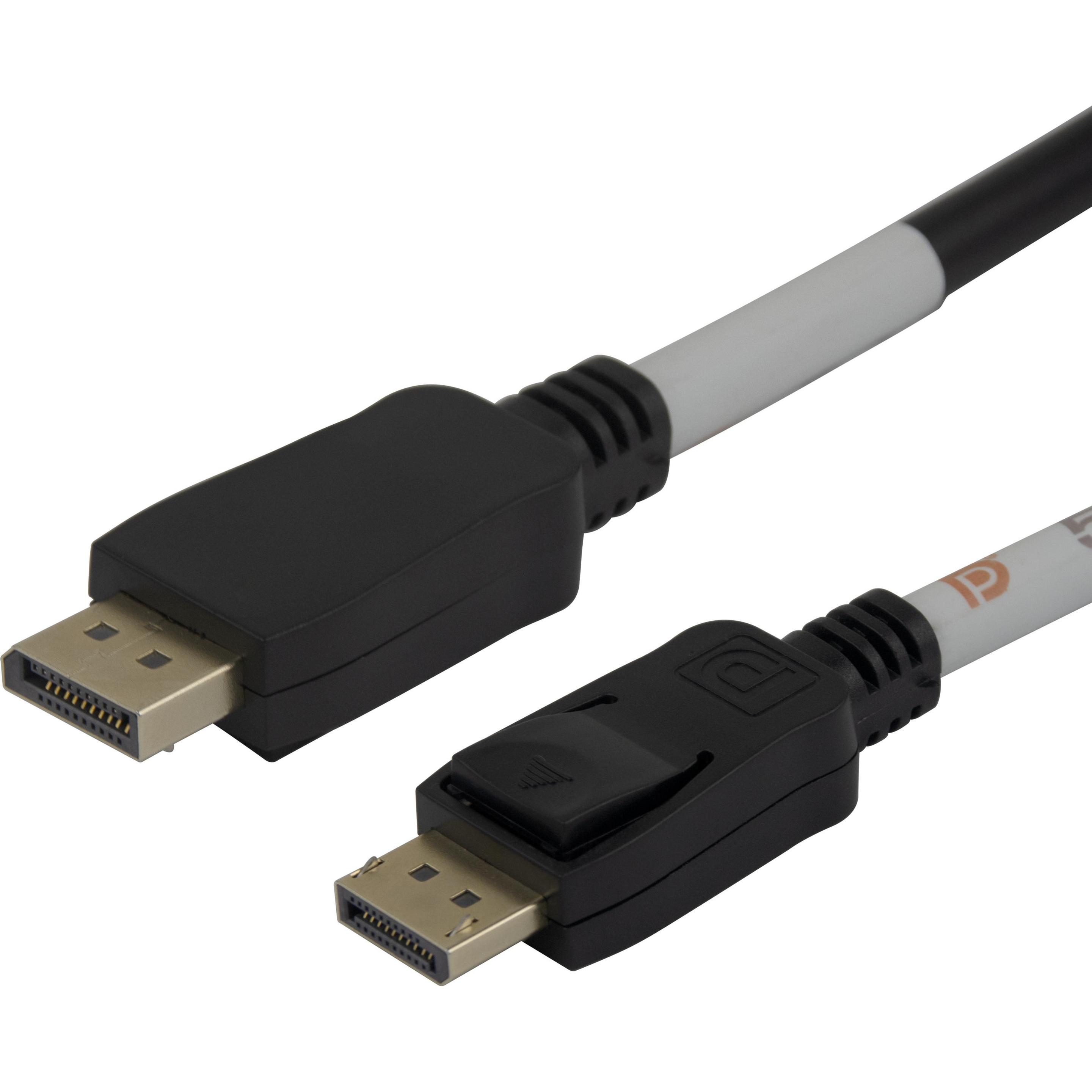 Deltaco DisplayPort cable, DP 2.1a, DP54, 1,5m (1.50 m), Cavo video