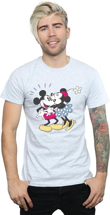 Produktbild Disney Mickey And Minnie Mouse Kiss TShirt (XXL)