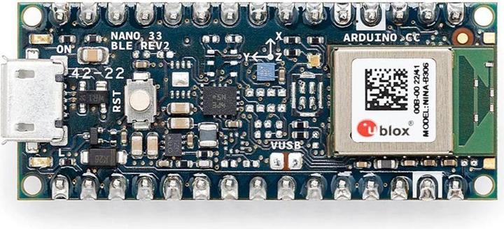 Produktbild Arduino ABX00072 - Nano 33 BLE Rev2 mit Kopfleisten