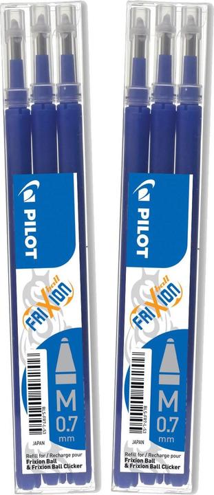 Pilot Recharge FriXion FlowPack (Recharger, Bleu, 0.70 mm)
