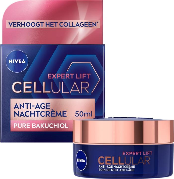NIVEA Cellular Expert Lift Anti-Age Nachtcreme 50ml (50 ml, Nachtcreme)