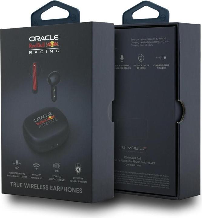 Produktbild Red Bull Bluetooth ENC Printed Logo Navy Blue TWS Headphones (Kabellos)