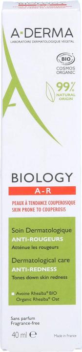 Image du produit A-Derma BIOLOGY Crème anti-rougeurs crème (40 ml, Crème 24h)