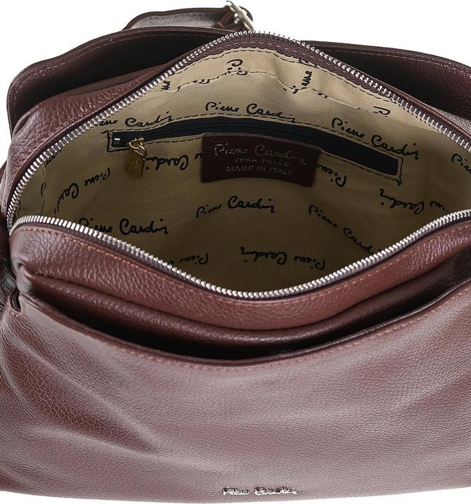 Immagine prodotto Pierre Cardin Damen Umhängetasche Made In Italy - Modell Aralia Lux - 100% Leder - 30.0 X 23.0 X 13.0 Cm