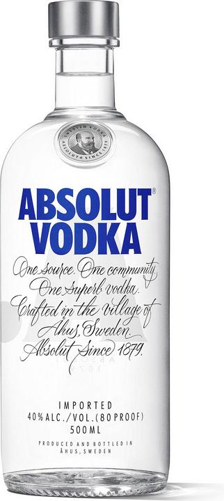 Actual product image Absolut Vodka (1 x 50 cl)