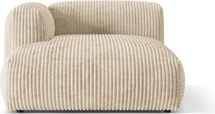 Image du produit Micadoni Chaise longue modulable gauche, "Martina", 1 Place, 176x123x75 Fabriqué en Europe (Recamière)