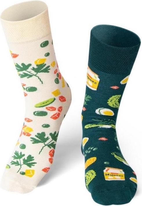 Immagine prodotto Nadwyraz Lange Socken mit Gemüsesalat 43-46 (43 - 46)