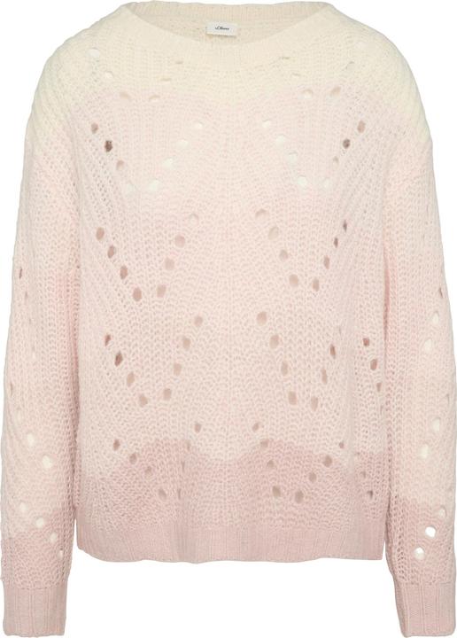 Image du produit S.Oliver Strickpullover Alpakamix-Strickpullover mit Farbverlauf (40)