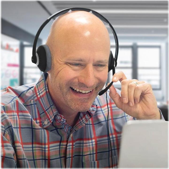 Image du produit Koss CS300 Casques de communication USB, supra-auriculaires, filaires, microphone, noir (Filaire, USB-A)