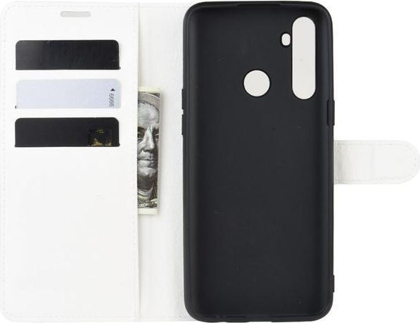 Actual product image MU Classic Litchi Leather Bookcover Series (Realme 5 Pro)