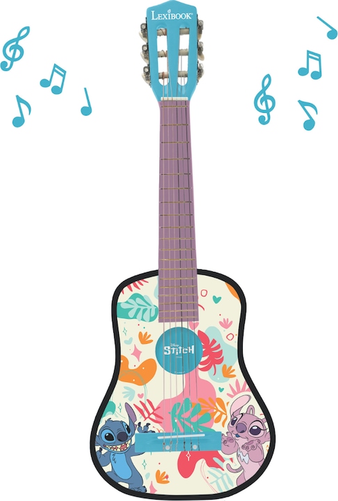 Actual product image Lexibook Disney Stitch - Acoustic Guitar 78 cm (K2000D)