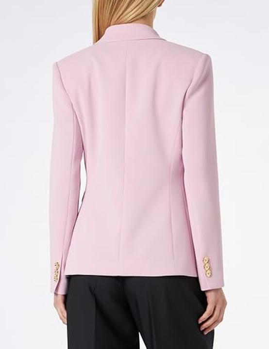 Actual product image Pinko Humahuaca Women's Crepe Stretch Jacket with Metal Button (36)