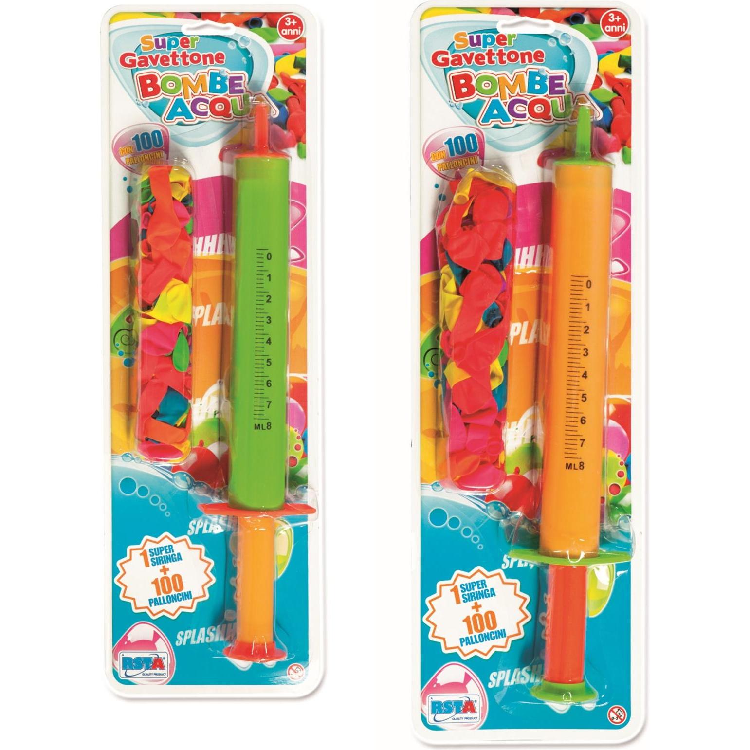 Rs Toys Super Locker 100 Water Bombs With Syringe