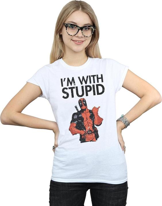 Produktbild Deadpool I'm With Stupid TShirt (L)