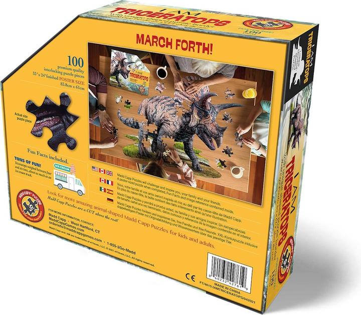 Actual product image Madd Capp I am Triceratops (100 pieces)