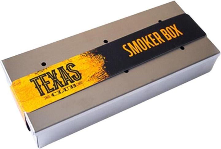 Texas Boîte de fumage en acier inoxydable