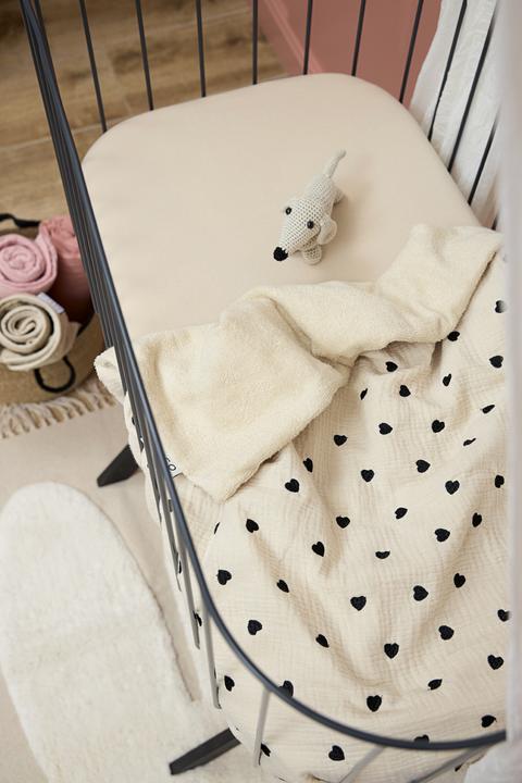 Actual product image Meyco baby blanket pre-washed muslin (75 x 100 cm)