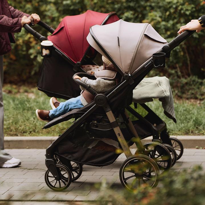Actual product image KinderKraft pushchair GRANDE 2 DARK RUBY