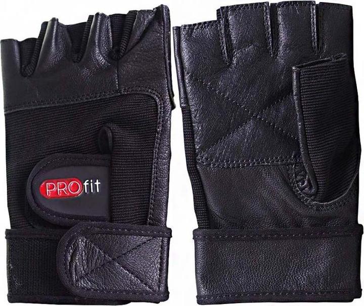 Pro-Fit Bodybuilding handschoenen Gym Pro juoda 1615 (L) (L)
