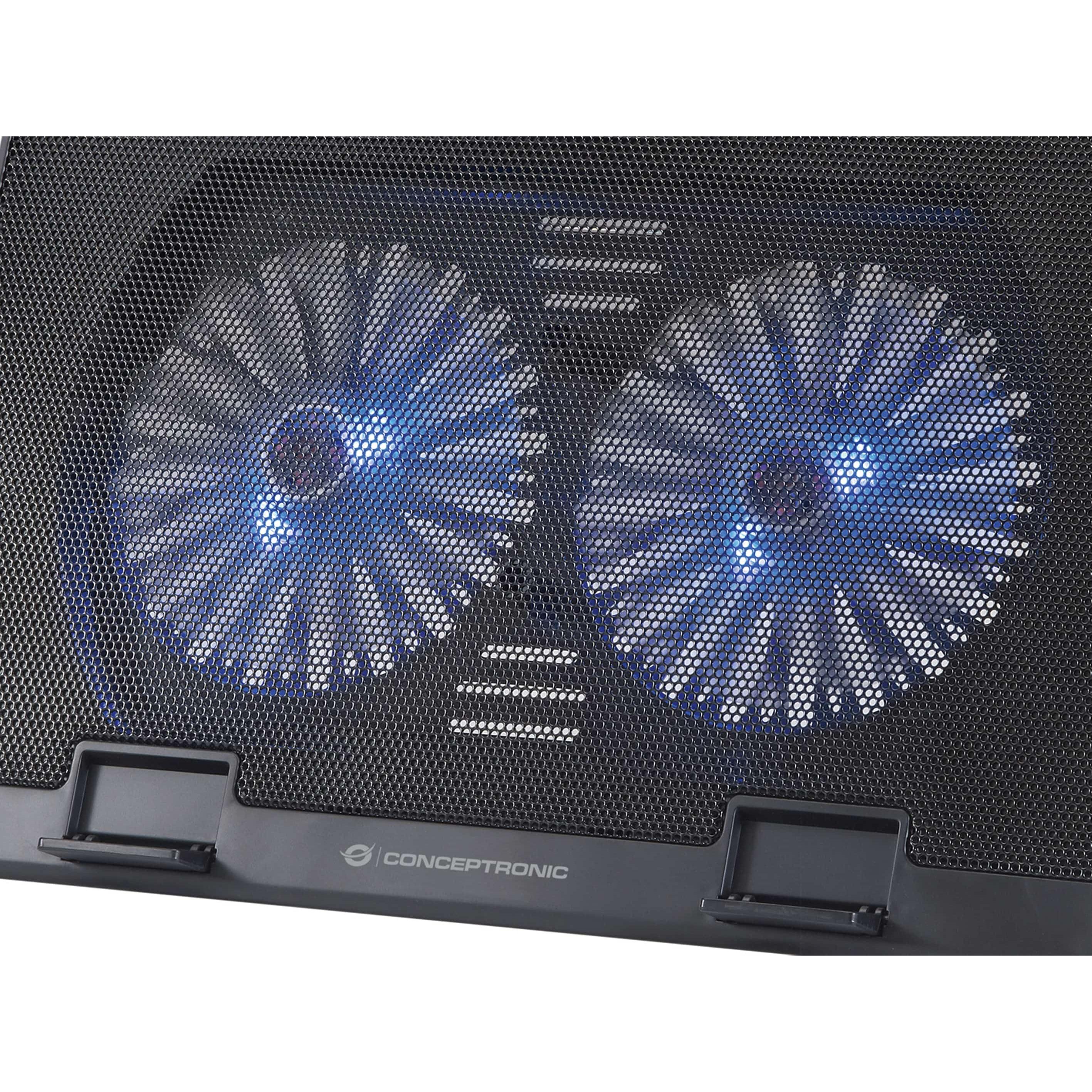 Conceptronic Thana, Notebook Ständer, Schwarz