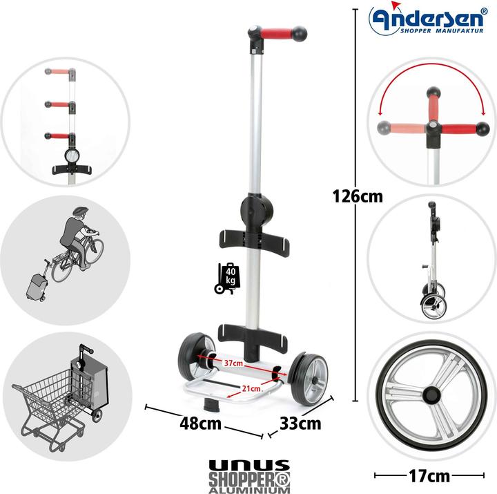 Produktbild Andersen Einkaufswagen Unus Auke