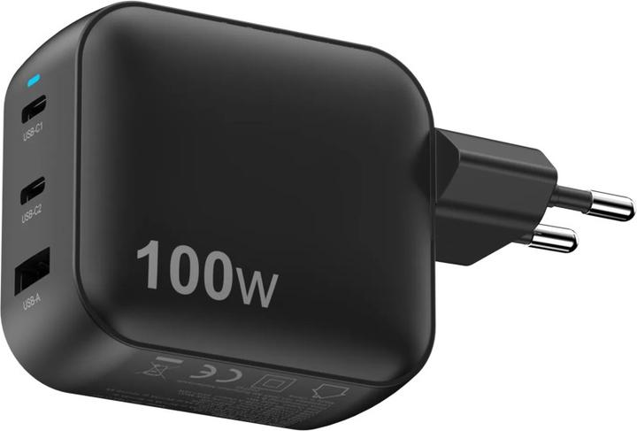 Sitecom 100W GaN Power Delivery Wall Charger (CH-1103) (100 W, 3 Ports)