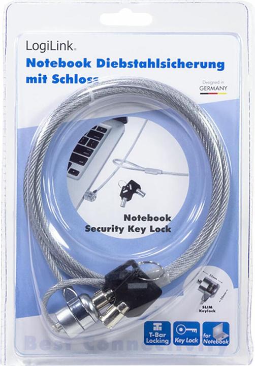 Produktbild LogiLink Notebook Security Lock 1.5 m