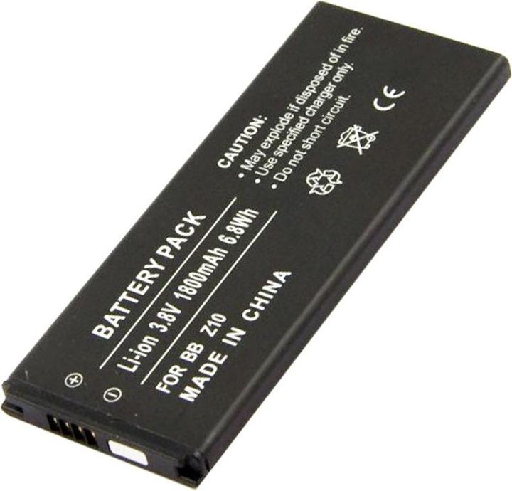 Actual product image AccuCell Battery BLACKBERRY Z10, L-S1