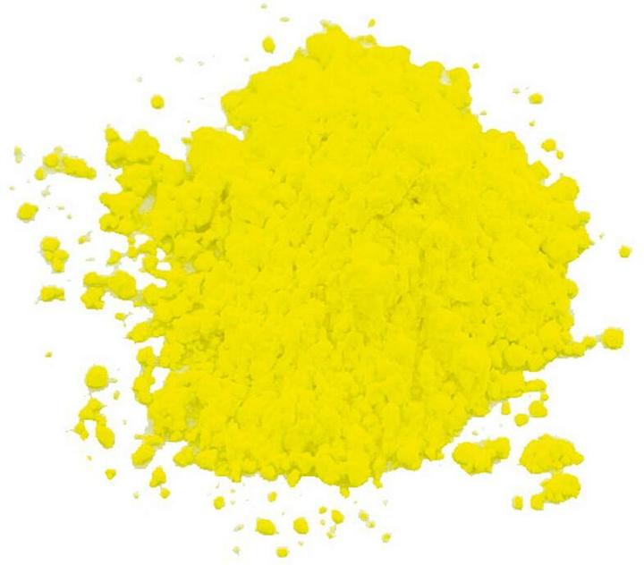 Image du produit Jesmonite Pigments de couleur néon en poudre jaune, 50g