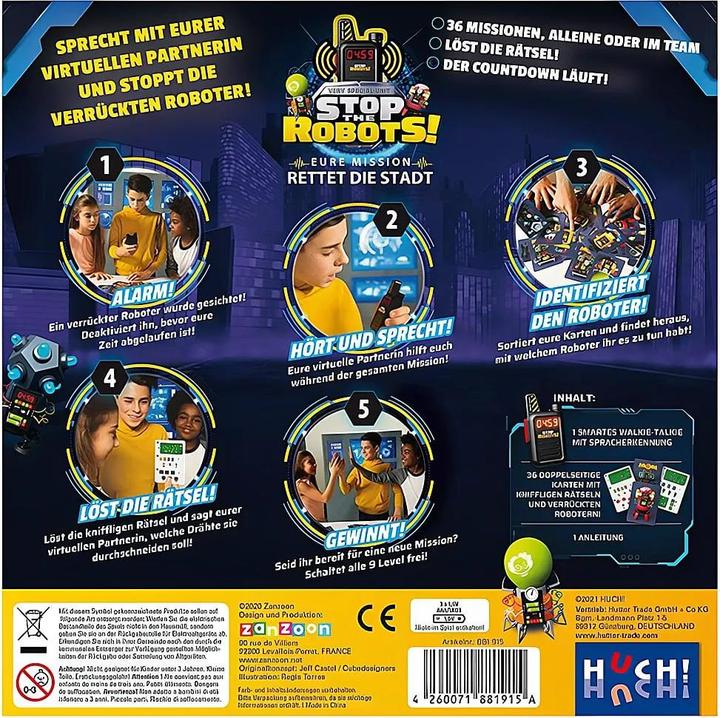 Produktbild Stop the Robots Very Special Unit (Deutsch, 1 - 6 Spieler)