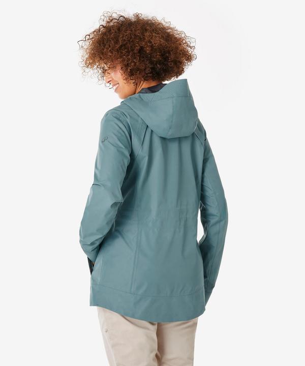 Image du produit Quechua Veste de randonnée imperméable femme, NH500 vert (3XL)