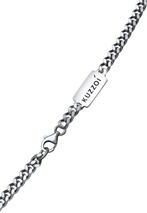 Immagine prodotto Kuzzoi Halskette Basic Männer Panzerkette Massiv Robust 925 Silber (Argento 925, Argento 925)