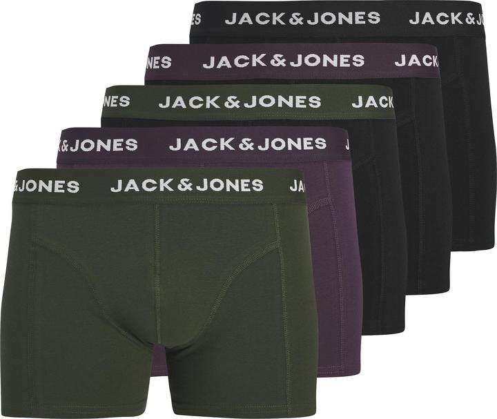 Image du produit Jack & Jones Jacjj Solid Trunks 5 Pack (XXL, Pack de 5)
