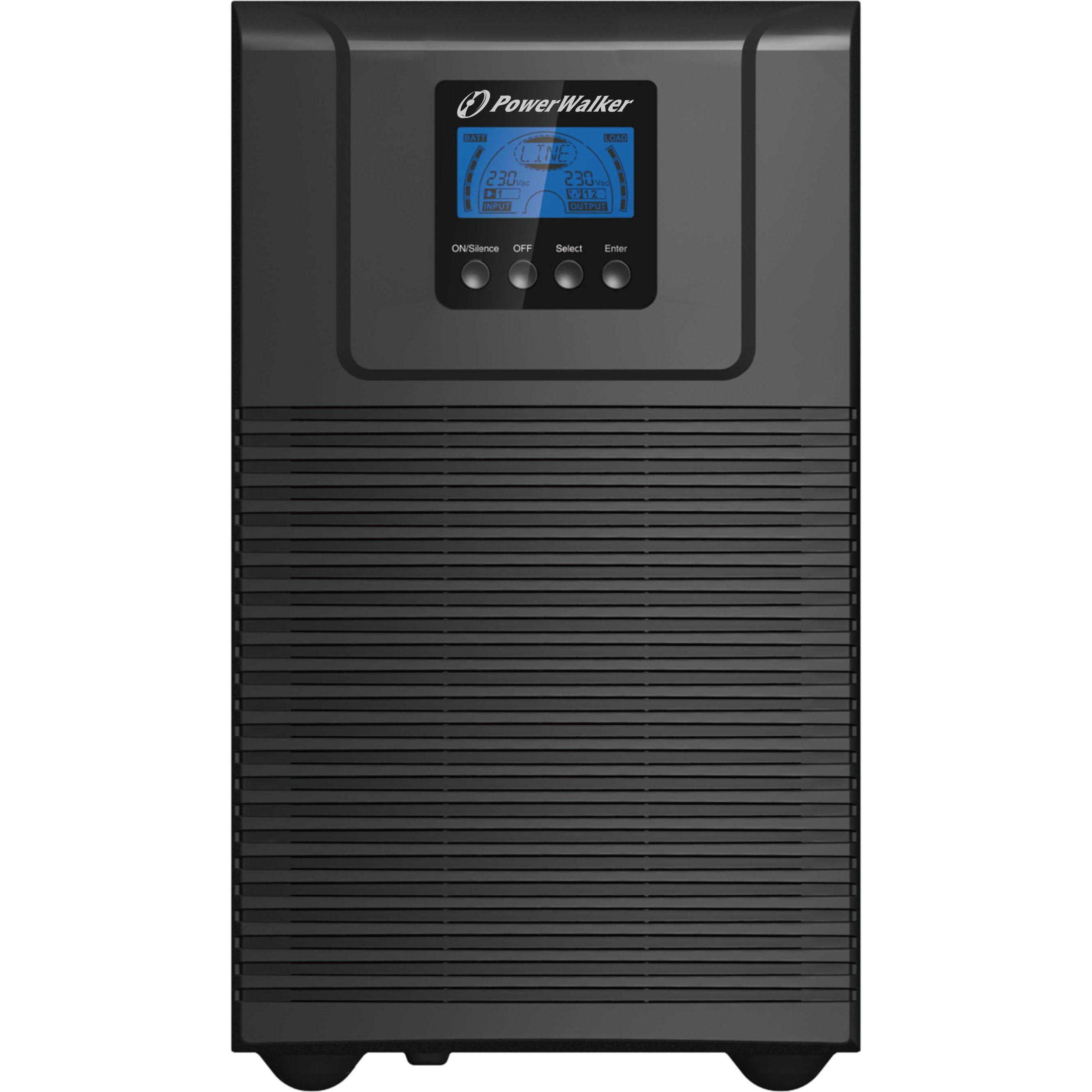 Powerwalker VFI 2000 TG 2000VA 1800W Online USV Tower Doppelwandler SNMP Slot HID (2000 VA, 1800 W, Online-Doppelwandler...