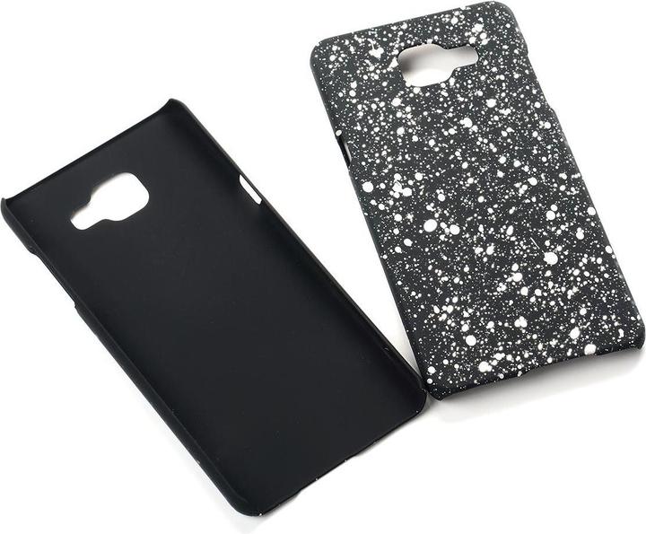 Actual product image König Design Mobile Cover Protection Case Bumper Cases for Samsung Galaxy A5 2016 3D Stars White (Samsung Galaxy A5 (2016))