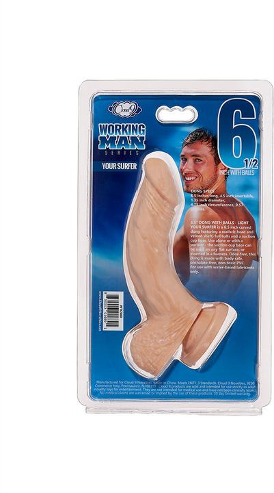 Actual product image Cloud Nine Working Man 6.5" Light your Surfer - Tan"