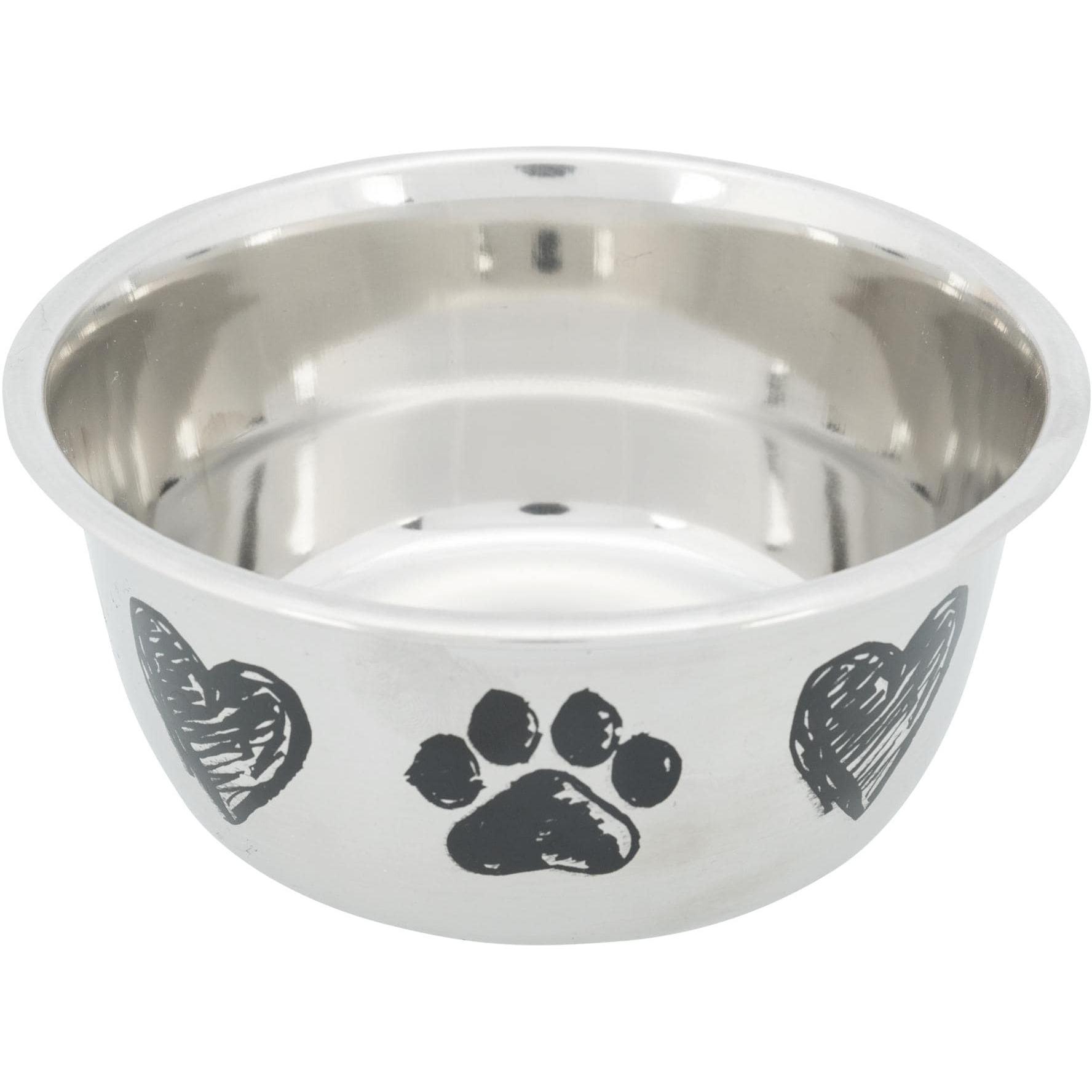 Trixie Roestvrijstalen kom (100 cl), Voerbakje