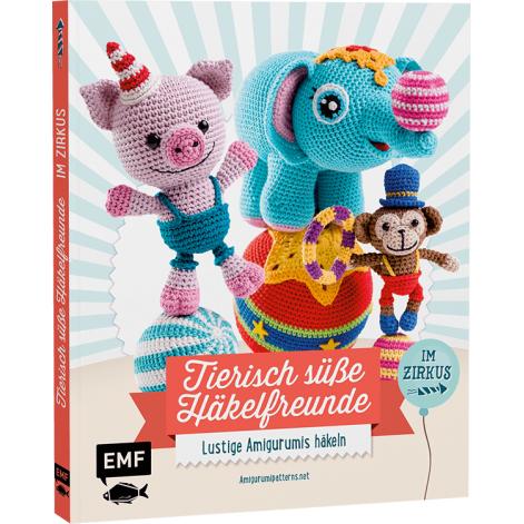 Thumbnail - Tierisch süsse Häkelfreunde im Zirkus, Ratgeber von Joke Vermeiren
