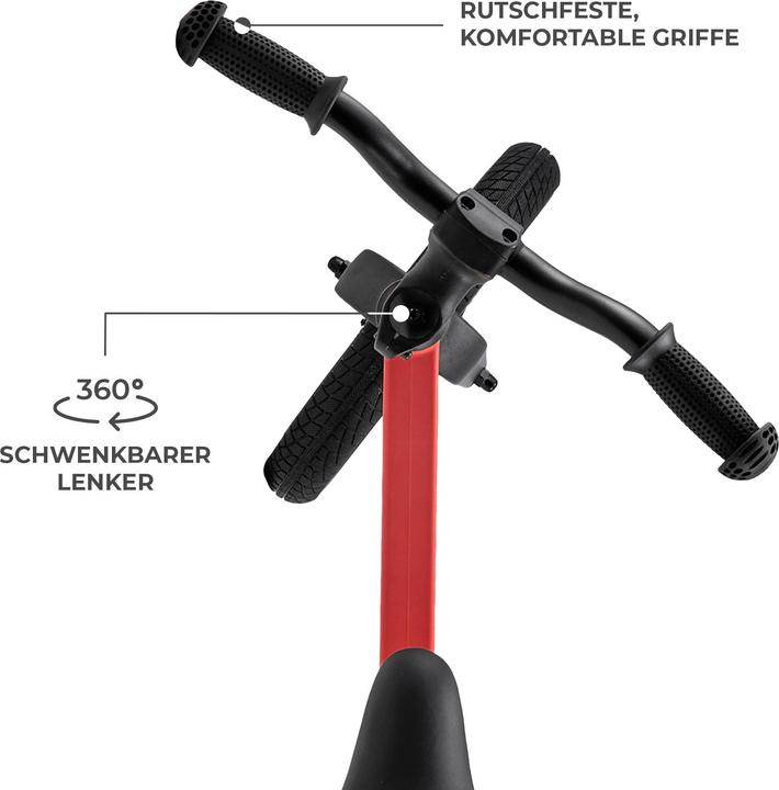 Produktbild KinderKraft balance bike ETER RED